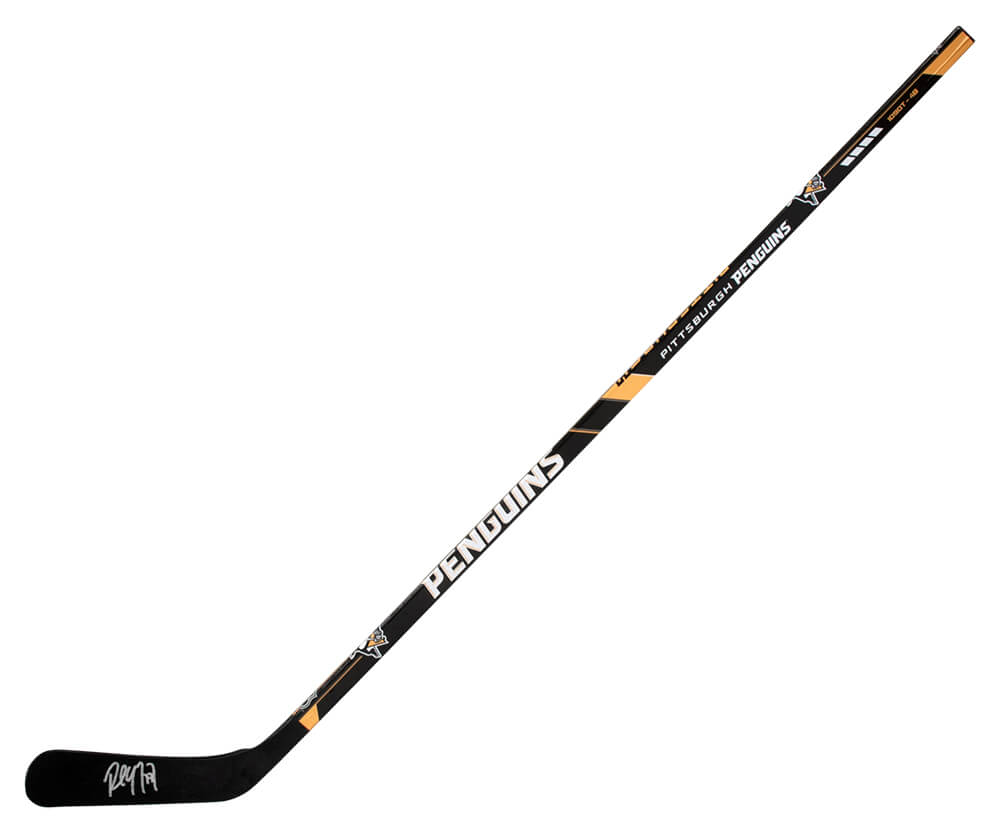 Paul Coffey Signed Pittsburgh Penguins Logo 48 Inch Full Size Hockey Stick