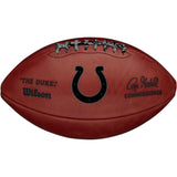 Indianapolis Colts Metallic Duke Football