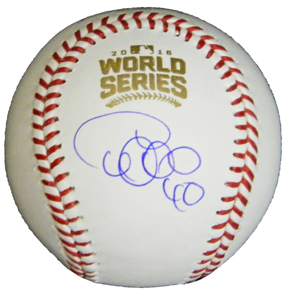 Willson Contreras Signed Rawlings Official 2016 World Series MLB Baseball