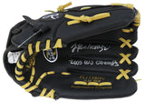 Jose Contreras Signed Rawlings Black Fielders Glove w/2005 WS Champs