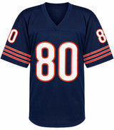 Curtis Conway Signed Navy Custom Football Jersey - (JSA)