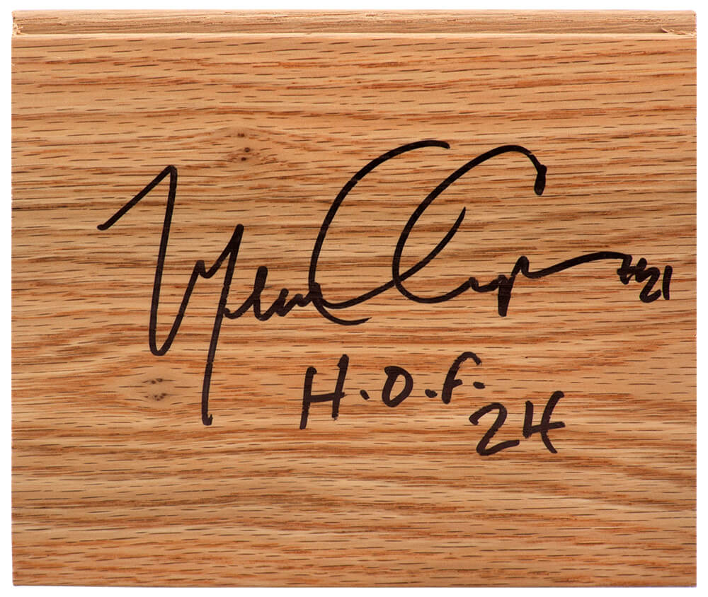 Michael Cooper Signed 56 Floor Piece w/HOF'24