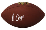 Amari Cooper Signed Wilson Super Grip Full Size NFL Football - (JSA)