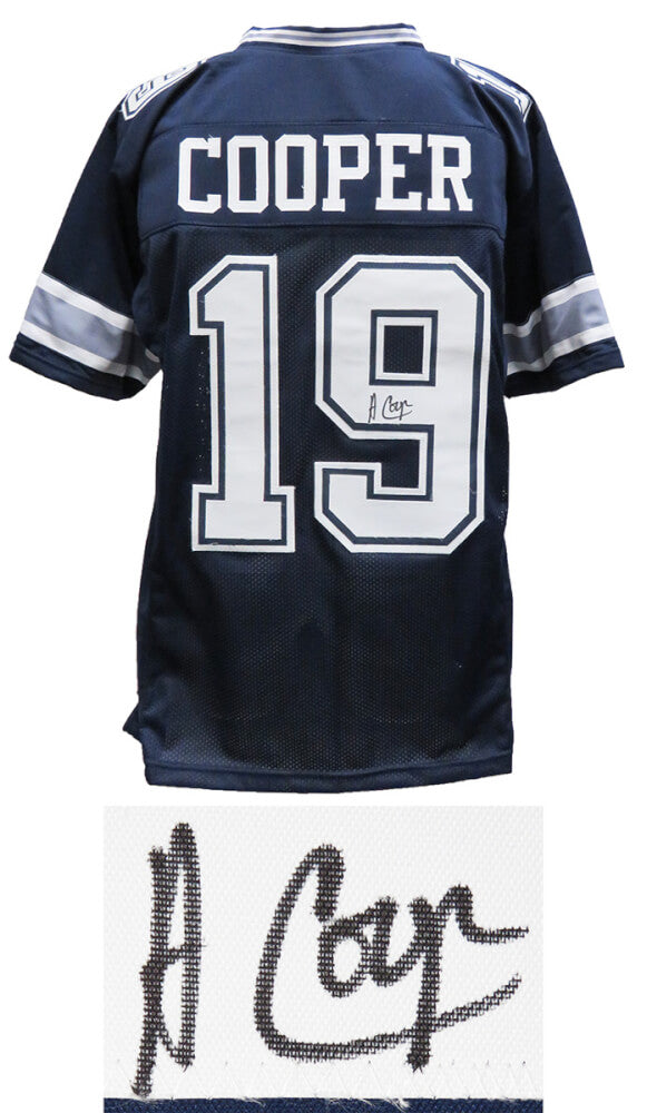 Amari Cooper Signed Navy Custom Football Jersey