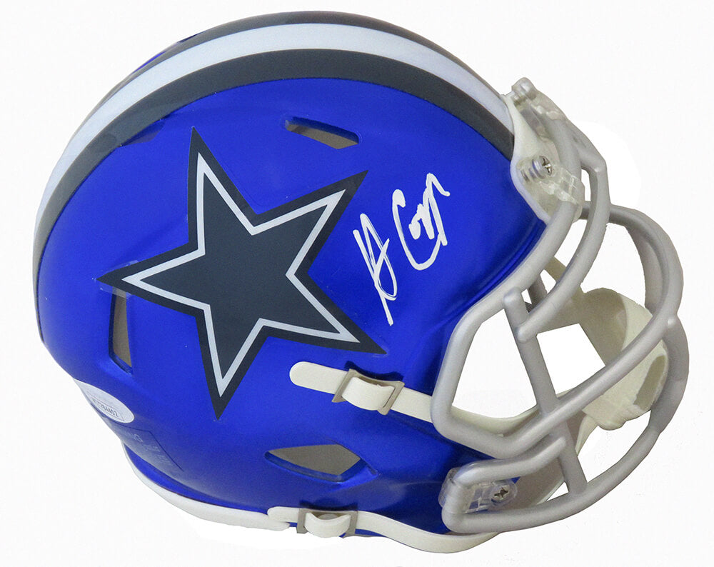 Amari Cooper Signed Dallas Cowboys FLASH Riddell Speed Mini Helmet - (JSA)
