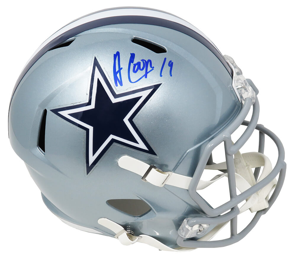 Amari Cooper Signed Dallas Cowboys Riddell Full Size Speed Replica Helmet