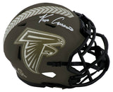 Kirk Cousins Signed Atlanta Falcons Salute to Service Riddell Speed Mini Helmet - (Fanatics)
