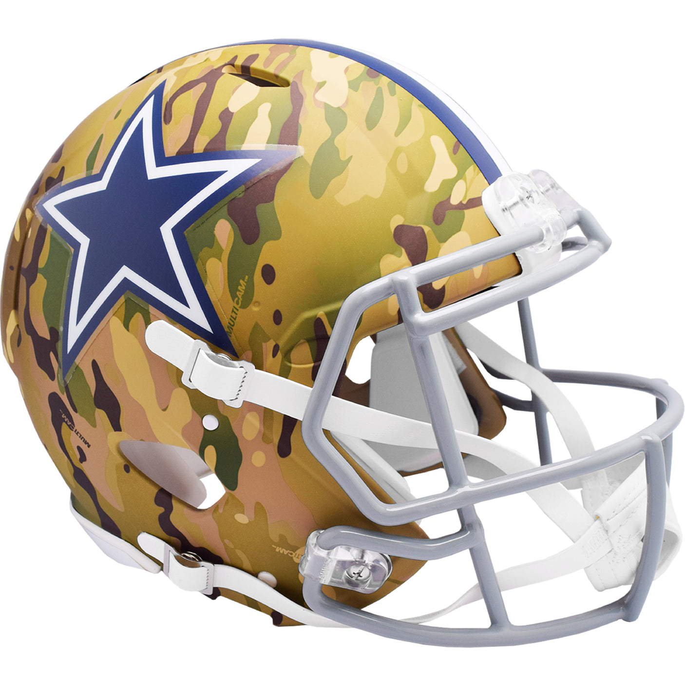 Dallas Cowboys CAMO Full Size Authentic Football Helmet