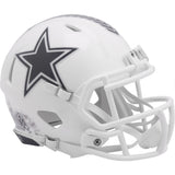 Dallas Cowboys 2024 Salute to Service Riddell Speed Mini Football Helmet