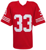 Roger Craig Signed Red Custom Football Jersey - (Beckett)