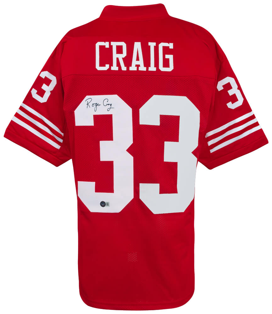 NFL 49ers サンフランシスコ フォーティナイナーズ #33 CRAIG ロジャー・クレイグ 直筆サイン入り 証明書付き s-l1200.jpg