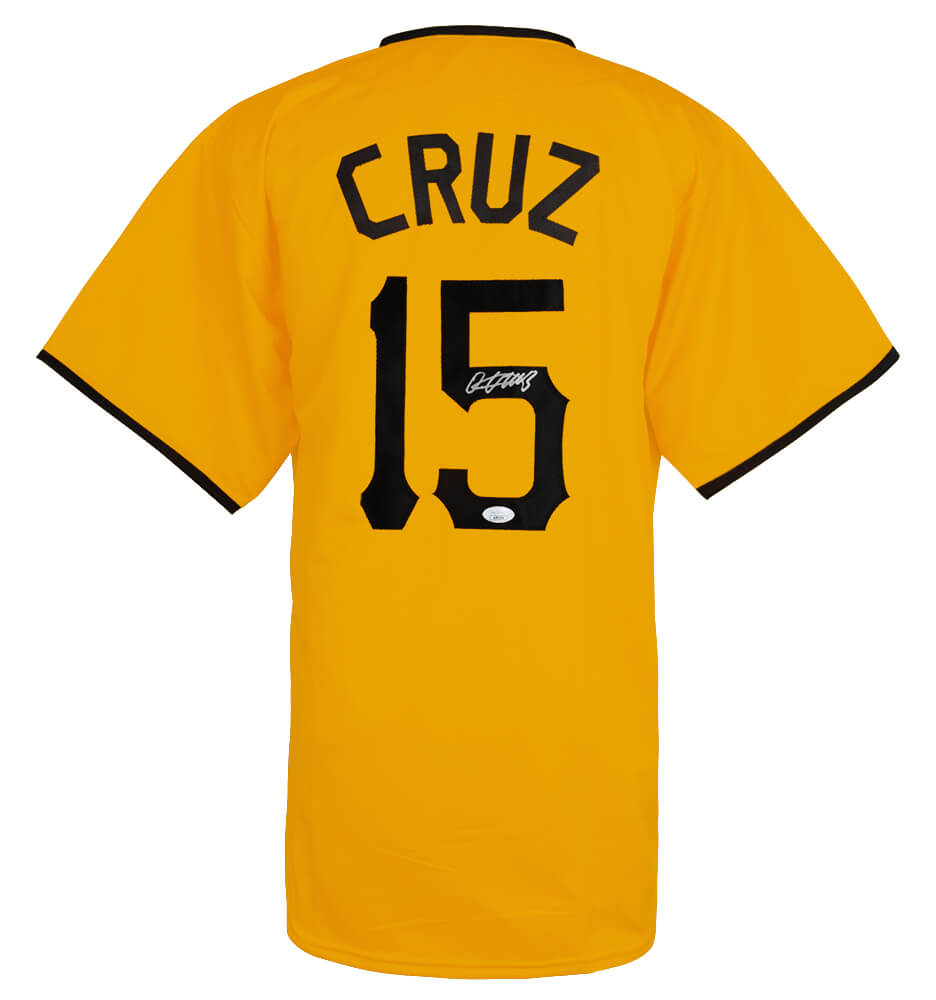 Oneil Cruz Signed Yellow Custom Baseball Jersey - (JSA)