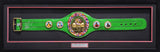 Mike Tyson Autographed Framed WBC World Championship Green Belt Beckett BAS QR Stock #224816