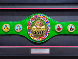 Mike Tyson Autographed Framed WBC World Championship Green Belt Beckett BAS QR Stock #224816