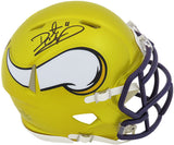 Daunte Culpepper Signed Minnesota Vikings FLASH Riddell Speed Mini Helmet