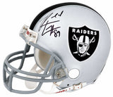 Ronald Curry Signed Raiders Riddell (VSR4) Mini Helmet