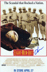 John Cusack Signed Eight Men Out (White Background) 11x17 Movie Poster