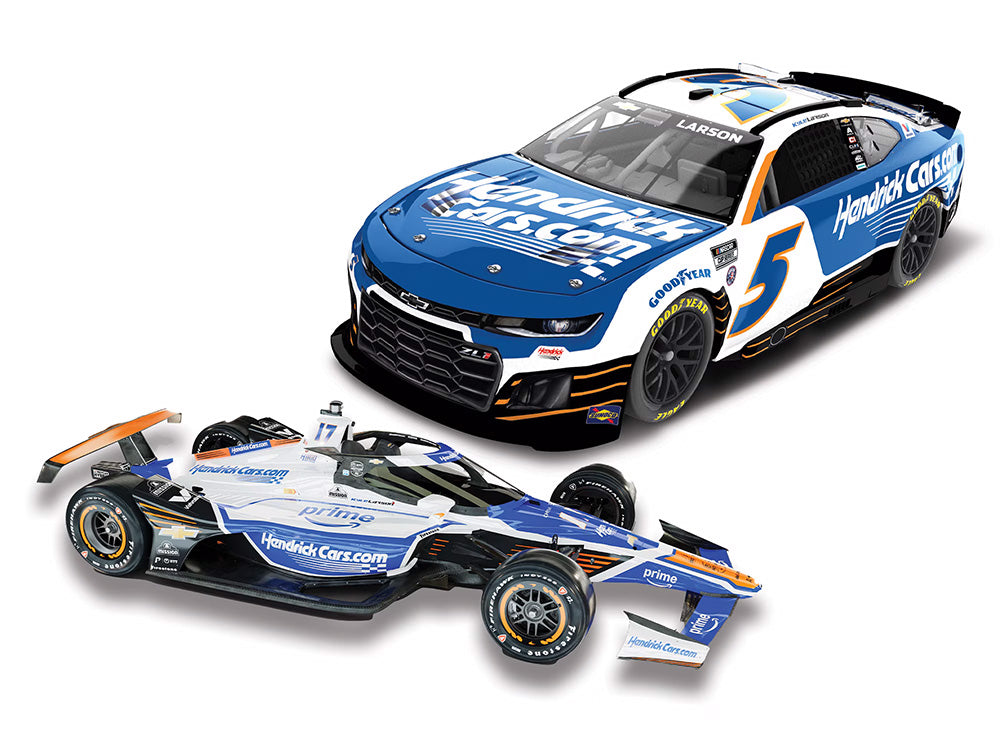 PRE-ORDER Kyle Larson Signed 2025 Hendrick 1100 1:24/1:18 2 Pack (PA)
