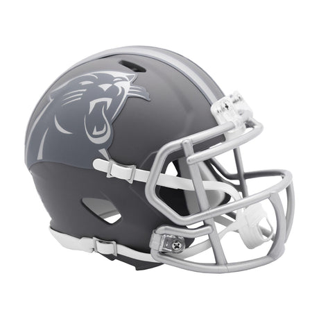 Carolina Panthers SLATE Mini Football Helmet NFL