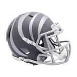Cincinnati Bengals SLATE Mini Football Helmet Riddell NFL