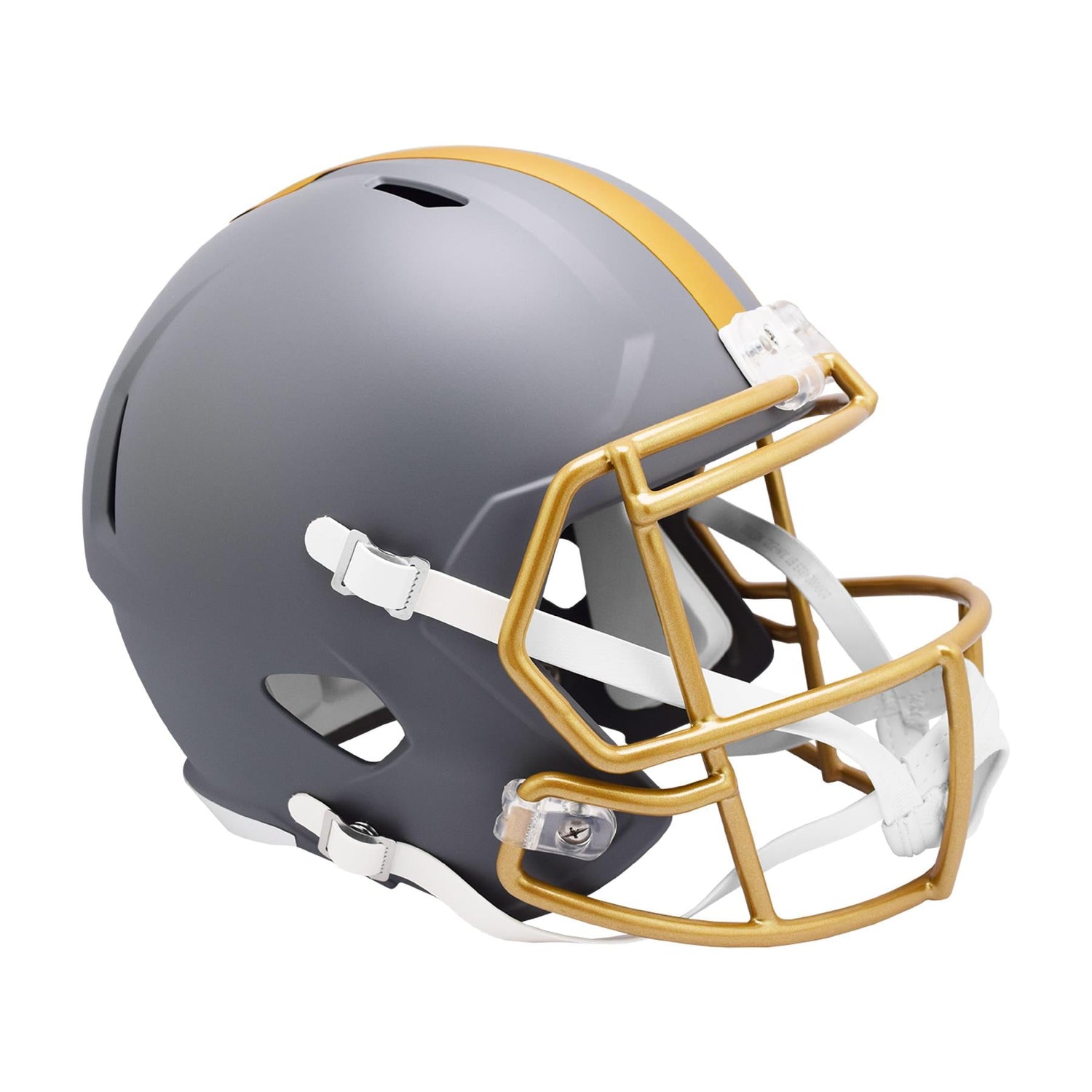 Cleveland Browns SLATE Full Size Replica Football Helmet NFL Riddell