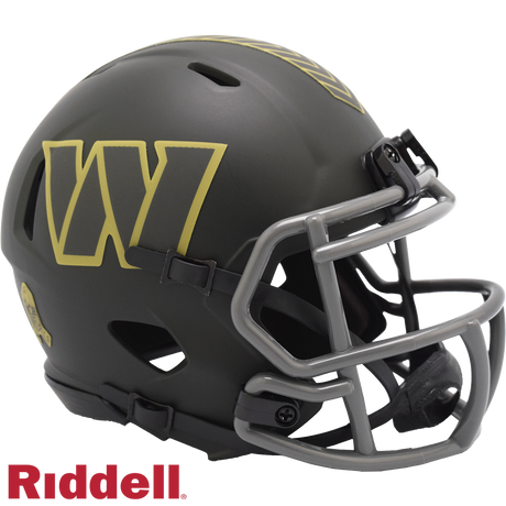 Washington Commanders Riddell Salute To Service 2025 Mini Helmet