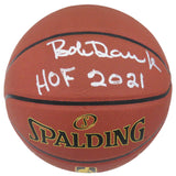 Bob Dandridge Signed Spalding Indoor/Outdoor NBA Max Grip Basketball w/HOF 2021
