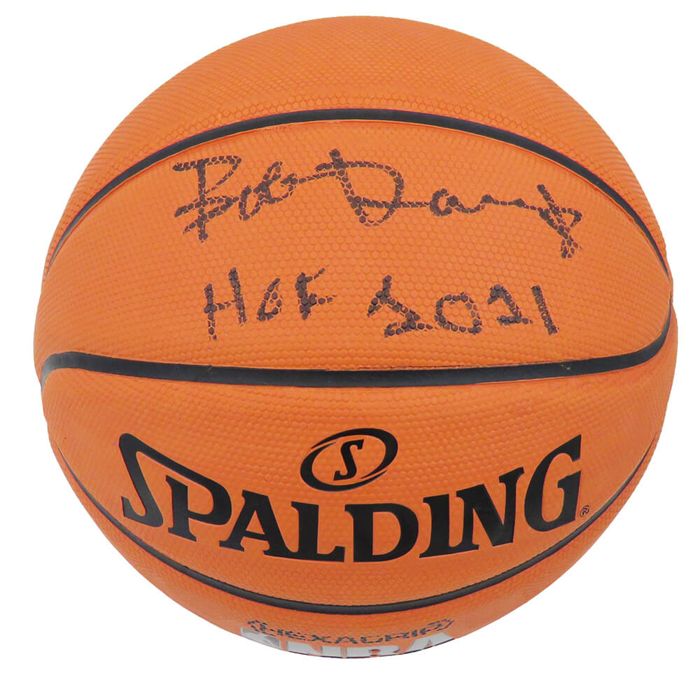 Bob Dandridge Signed Spalding NBA Hexa-Grip Basketball w/HOF 2021