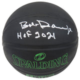 Bob Dandridge Signed Spalding Phantom Black NBA Basketball w/HOF 2021
