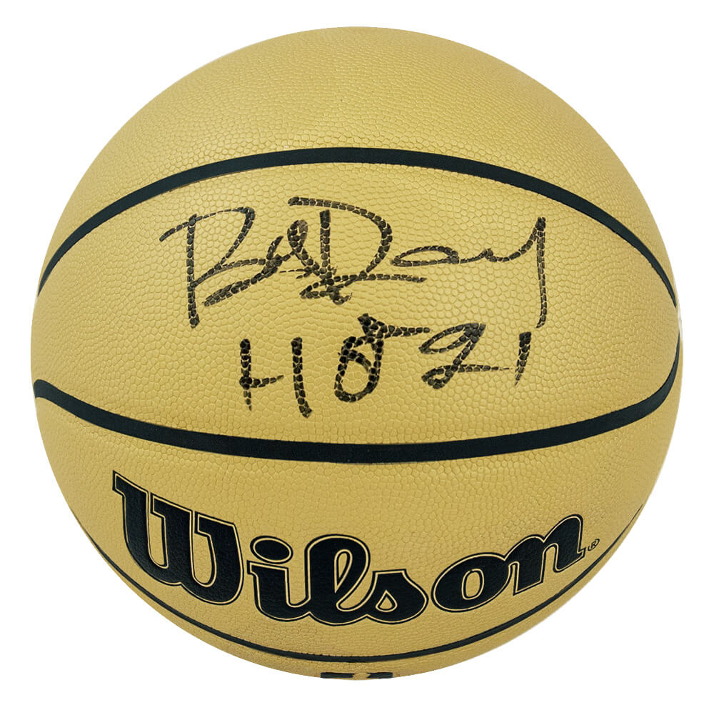 Bob Dandridge Signed Wilson Gold Full Size NBA Basketball w/HOF'21