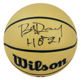 Bob Dandridge Signed Wilson Gold Full Size NBA Basketball w/HOF'21
