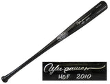 Andre Dawson Signed Louisville Slugger Black Baseball Bat w/HOF 2010