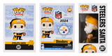 Dermontti Dawson Signed Pittsburgh Steelers SANTA Funko Pop Doll #287 w/HOF'12