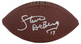 Steve DeBerg Signed Wilson Super Grip Full Size NFL Football
