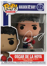 Oscar De La Hoya Signed Golden Boy Boxing Funko Pop Doll #02