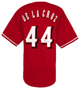 Elly De La Cruz Signed Red Custom Baseball Jersey - (Beckett)