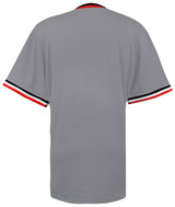 Rick Dempsey Signed Baltimore Orioles Gray Majestic Replica Baseball Jersey w/MVP 83 WS