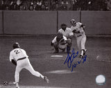 Bucky Dent Signed New York Yankees 1978 ALCS Home Run B&W 8x10 Photo w/10-2-78