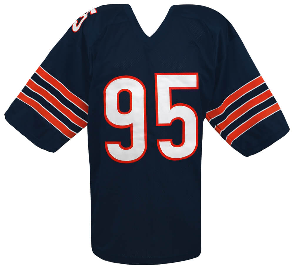 Richard Dent Signed Navy Custom Football Jersey w/HOF'11 - (Beckett)