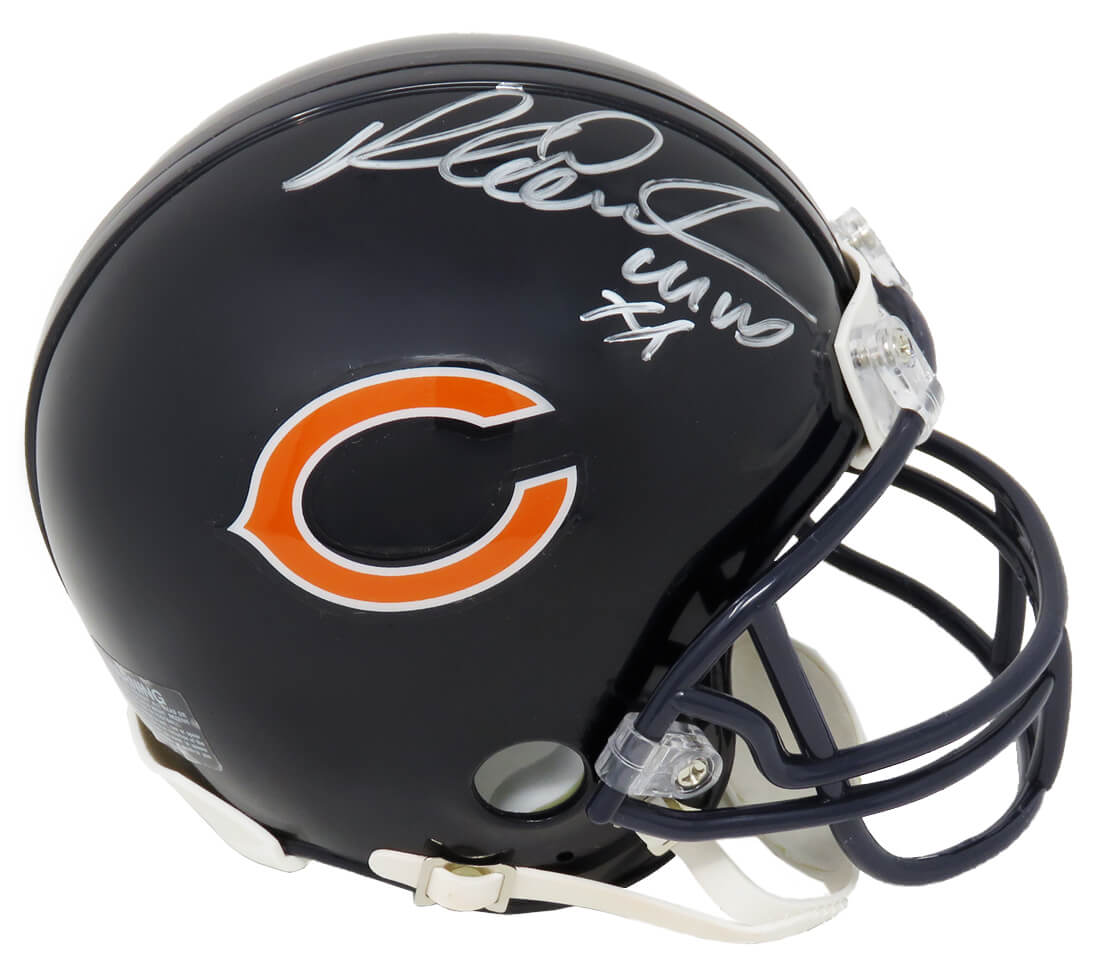 Richard Dent Signed Chicago Bears Riddell Replica Mini Helmet w/MVP XX