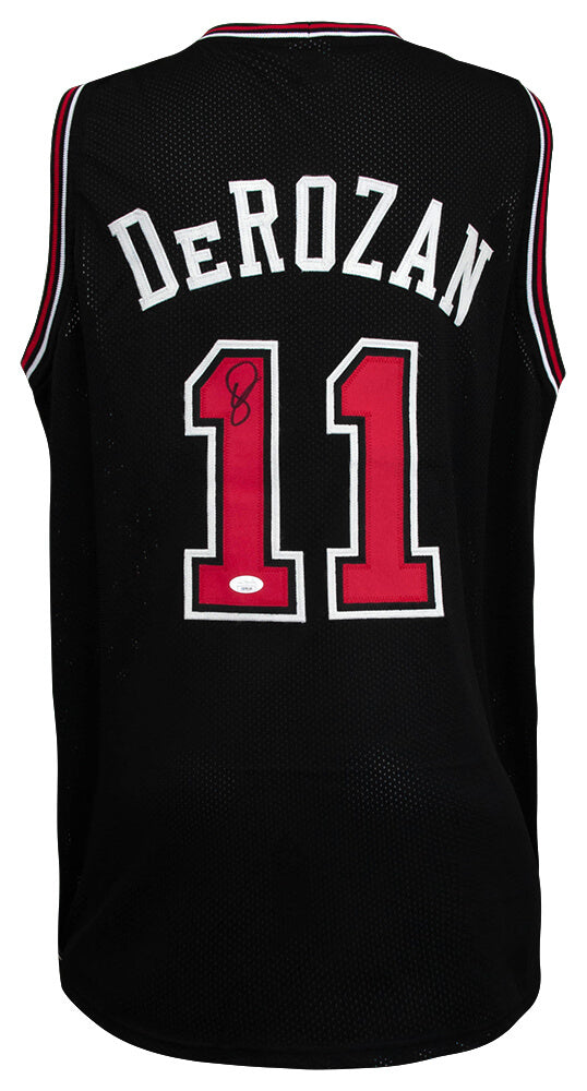 DeMar DeRozan Signed Black Custom Basketball Jersey - (JSA)