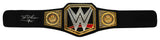 Ted DiBiase Signed WWE World Championship Replica Wrestling Belt