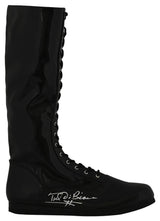 Ted DiBiase Signed Black Wrestling Costume Boot