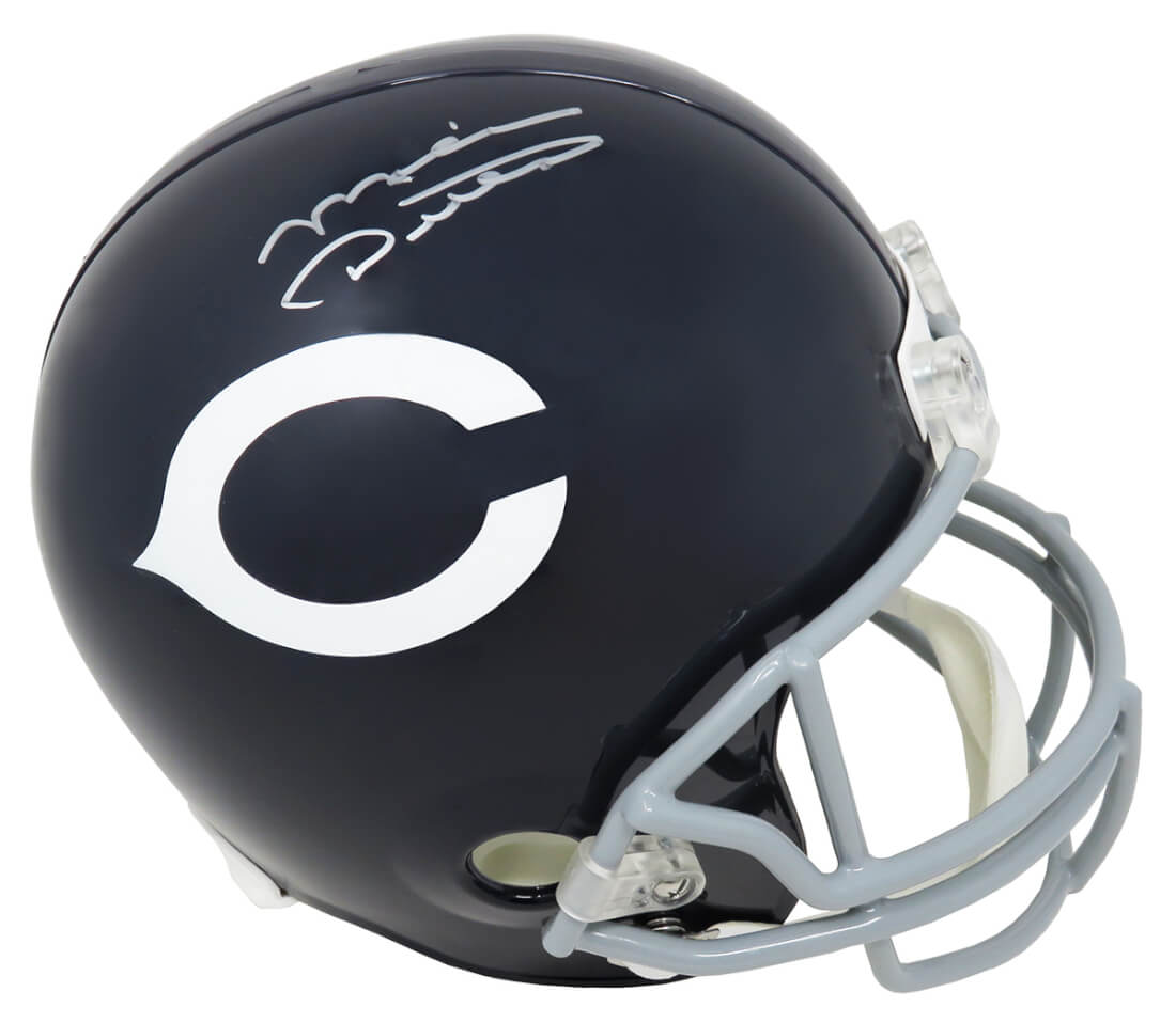 Mike Ditka Signed Bears Throwback Riddell Full-Size Replica Helmet