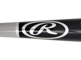 Miguel Vargas Autographed Black Rawlings Game Model Bat Los Angeles Dodgers "1st MLB HR" Beckett BAS Witness Stock #209052