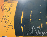 Billy Idol & Steve Stevens Autographed 11x17 Poster Beckett BAS Stock #209069