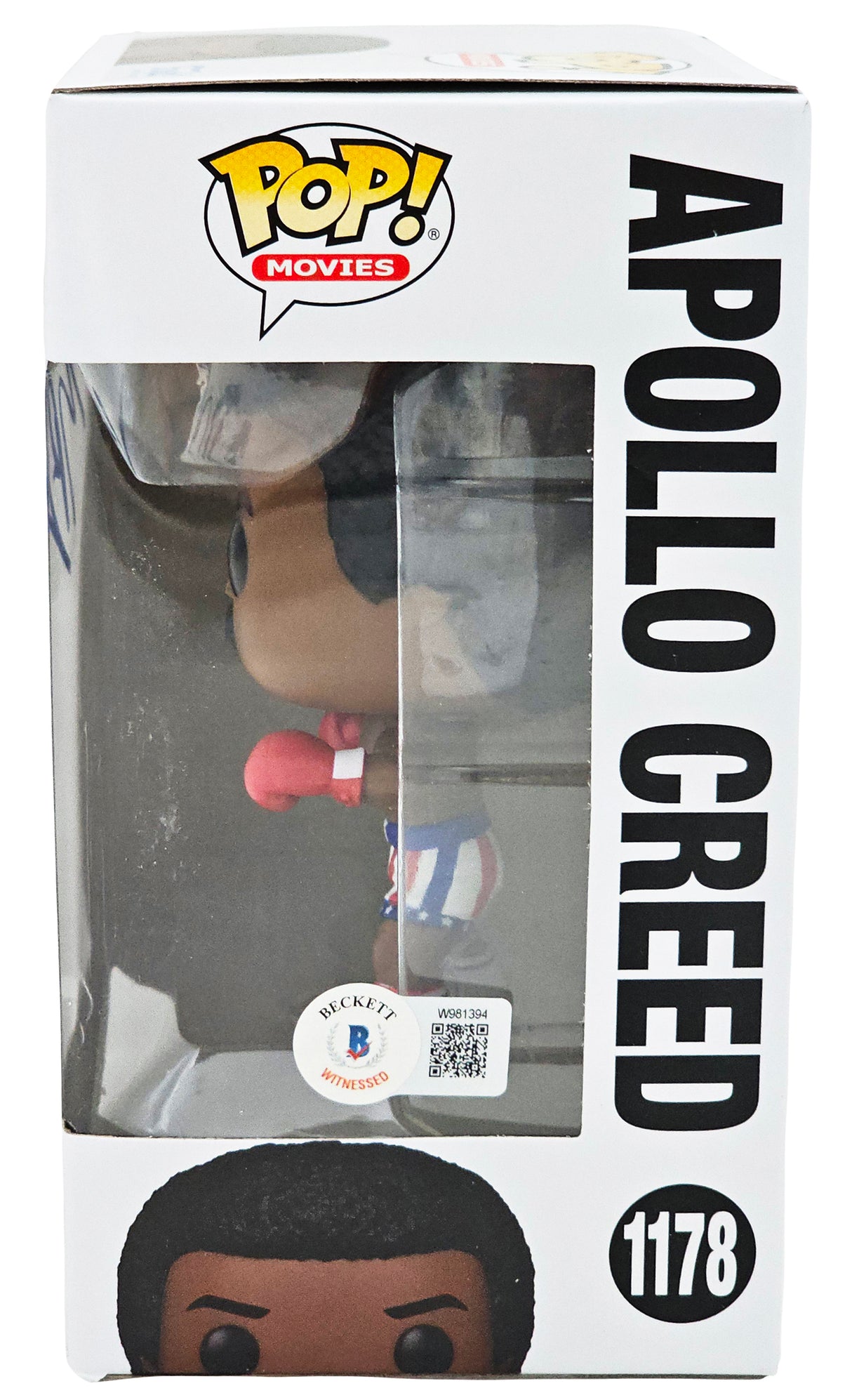 Michael B. Jordan Autographed Funko Pop Vinyl Figurine Beckett BAS Witness Stock #220632