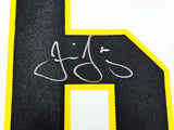 Pittsburgh Penguins Jaromir Jagr Autographed White Jersey Beckett BAS Witness Stock #220681