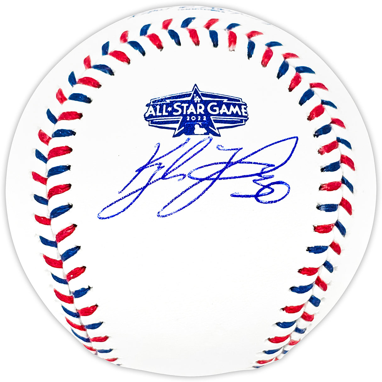 Kyle Tucker Autographed Official 2022 All Star Game Logo MLB Game Baseball Cubs Astros Beckett BAS Witness Stock #220572