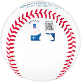 George Foster Autographed Official MLB Baseball Cincinnati Reds "75-76 WSC" Beckett BAS Witness Stock #220716